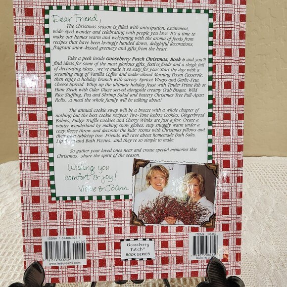 Gooseberry Patch Book 6 Christmas Crafts Baking Decor Ideas Holiday Gifting Bake - Picture 4 of 9